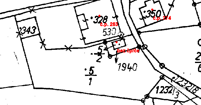 Jeřmanice 47781874 na parcele st. 5/2 v KÚ Jeřmanice, Katastrální mapa