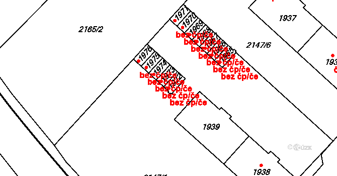 Choceň 45515875 na parcele st. 1972 v KÚ Choceň, Katastrální mapa