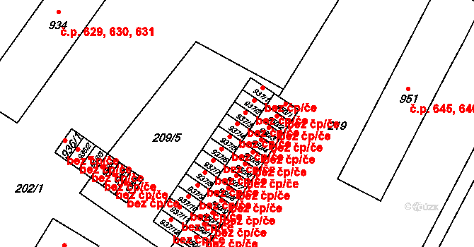 Heřmanův Městec 38002876 na parcele st. 937/4 v KÚ Heřmanův Městec, Katastrální mapa