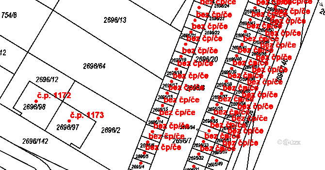 Svatobořice-Mistřín 38735881 na parcele st. 2696/17 v KÚ Svatobořice, Katastrální mapa