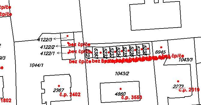 Jablonec nad Nisou 48661881 na parcele st. 6383 v KÚ Jablonec nad Nisou, Katastrální mapa