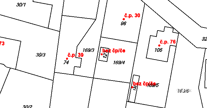 Opava 43823882 na parcele st. 121 v KÚ Zlatníky u Opavy, Katastrální mapa