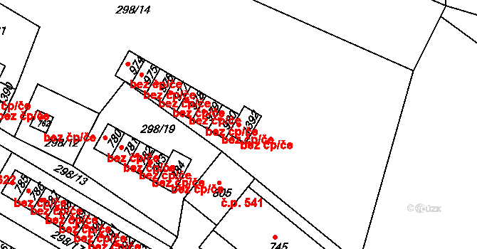Tanvald 41962885 na parcele st. 1392 v KÚ Tanvald, Katastrální mapa