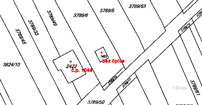 Bojkovice 1, Katastrální mapa