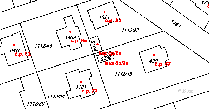 Mariánské Lázně 89947886 na parcele st. 2232 v KÚ Úšovice, Katastrální mapa