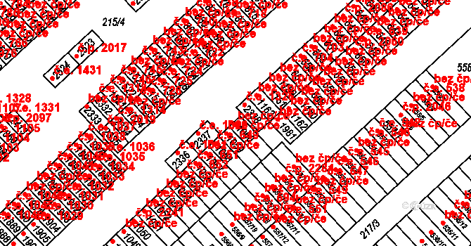 Sezimovo Ústí 647, Katastrální mapa