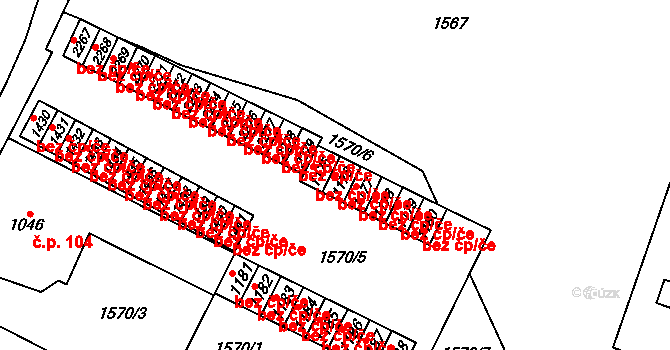 Třebechovice pod Orebem 48930890 na parcele st. 1176 v KÚ Třebechovice pod Orebem, Katastrální mapa