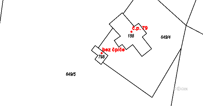 Janov nad Nisou 51054892 na parcele st. 798 v KÚ Janov nad Nisou, Katastrální mapa