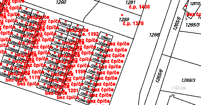 Česká Lípa 45914893 na parcele st. 1299/99 v KÚ Česká Lípa, Katastrální mapa