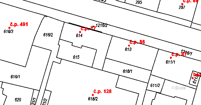 Objekt 87731894, Katastrální mapa