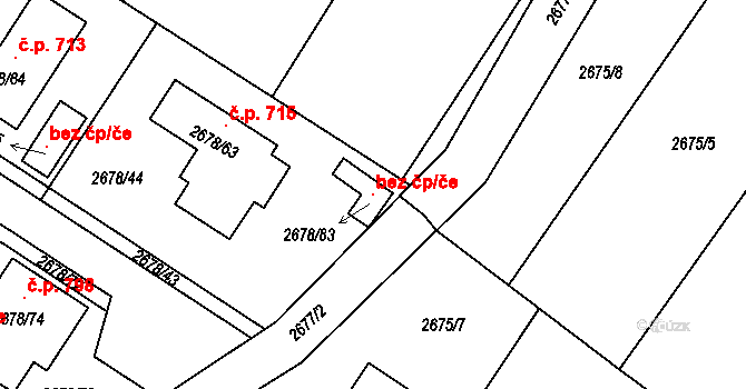 Rapotín 97818895 na parcele st. 2678/83 v KÚ Rapotín, Katastrální mapa