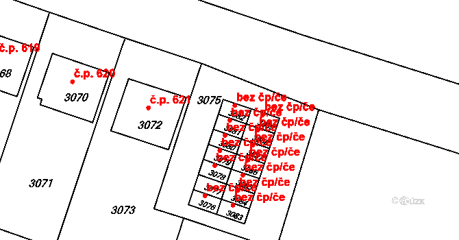 Mimoň 41819896 na parcele st. 3081 v KÚ Mimoň, Katastrální mapa