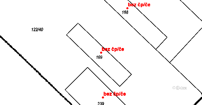 Tupadly 41735897 na parcele st. 169 v KÚ Tupadly u Čáslavi, Katastrální mapa