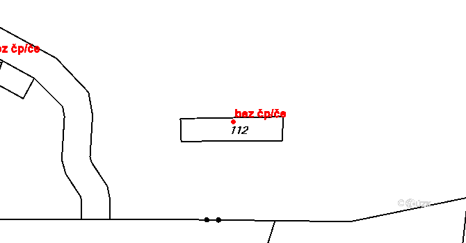 Benešov nad Černou 38388898 na parcele st. 112 v KÚ Valtéřov, Katastrální mapa