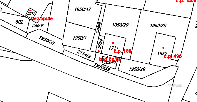 Šumperk 48516899 na parcele st. 5034 v KÚ Šumperk, Katastrální mapa