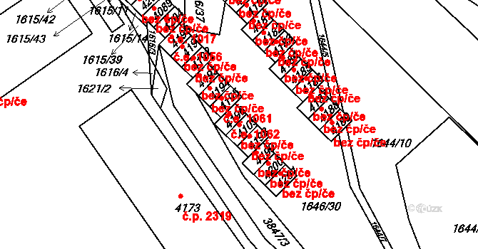 Rakovník 38620901 na parcele st. 4109 v KÚ Rakovník, Katastrální mapa