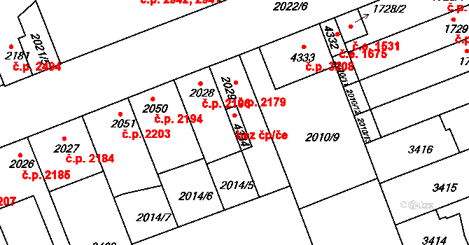 Hodonín 38918901 na parcele st. 4334 v KÚ Hodonín, Katastrální mapa