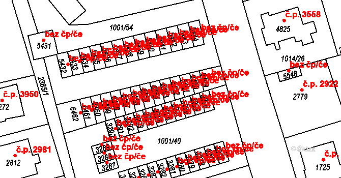 Jablonec nad Nisou 48661902 na parcele st. 6453 v KÚ Jablonec nad Nisou, Katastrální mapa