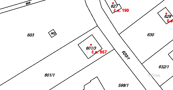 Kníničky 183, Brno, Katastrální mapa