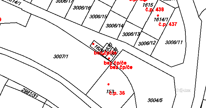 Týnec nad Sázavou 49300903 na parcele st. 1630 v KÚ Týnec nad Sázavou, Katastrální mapa