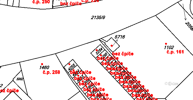 Trutnov 41508904 na parcele st. 5254 v KÚ Trutnov, Katastrální mapa