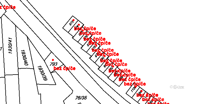 Hrušovany nad Jevišovkou 47465905 na parcele st. 979 v KÚ Hrušovany nad Jevišovkou, Katastrální mapa