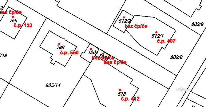 Hejnice 47792906 na parcele st. 1260 v KÚ Hejnice, Katastrální mapa