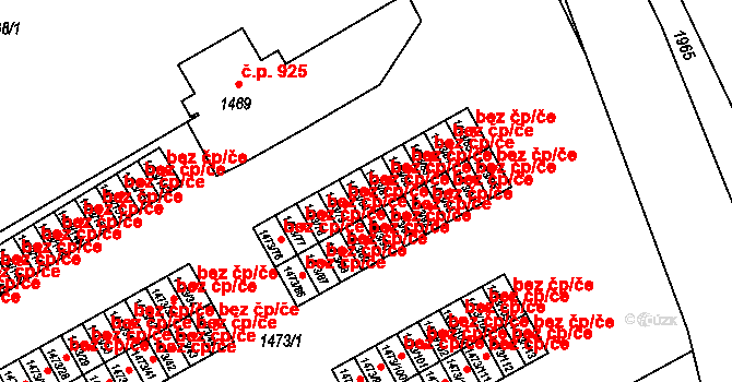 Šluknov 50021907 na parcele st. 1473/80 v KÚ Šluknov, Katastrální mapa