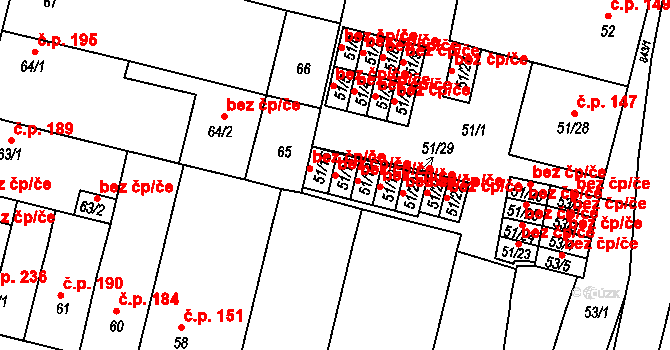 Plzeň 40228908 na parcele st. 51/16 v KÚ Doudlevce, Katastrální mapa