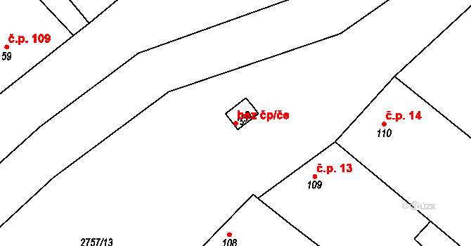 Knínice 44102909 na parcele st. 330 v KÚ Knínice u Boskovic, Katastrální mapa