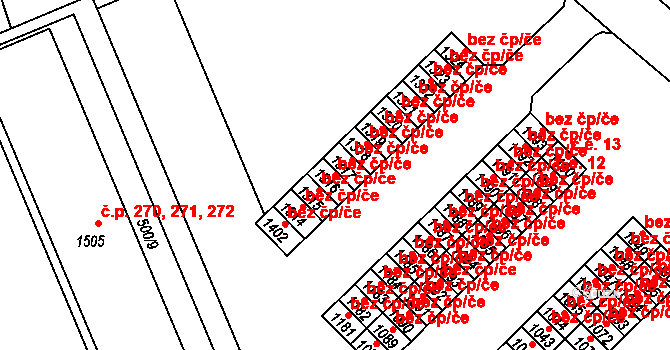 Broumov 49194909 na parcele st. 1316 v KÚ Broumov, Katastrální mapa
