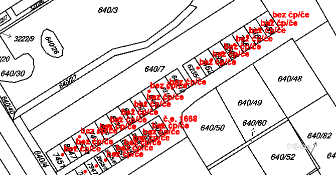 Kroměříž 45024910 na parcele st. 7219 v KÚ Kroměříž, Katastrální mapa