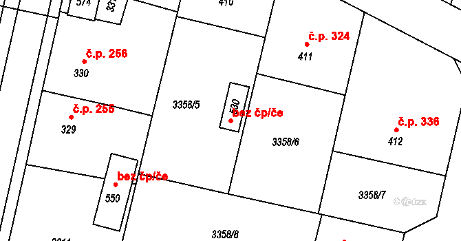 Sepekov 46222910 na parcele st. 530 v KÚ Sepekov, Katastrální mapa
