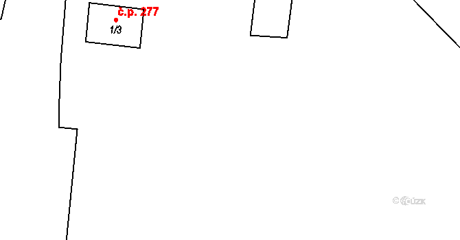 Sedlice 47171910 na parcele st. 1/2 v KÚ Sedlice u Blatné, Katastrální mapa