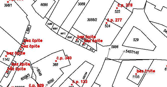 Polešovice 47194910 na parcele st. 617 v KÚ Polešovice, Katastrální mapa