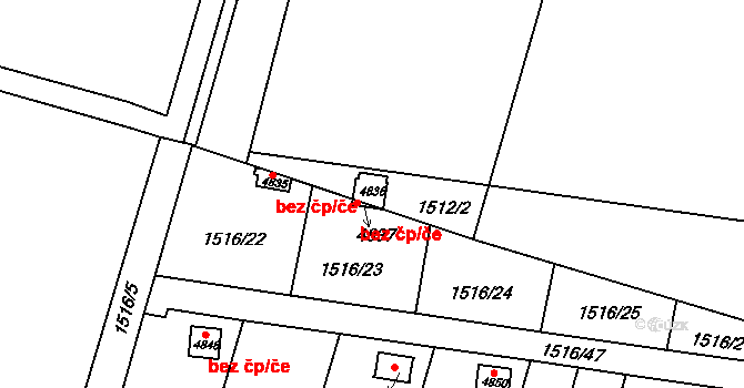 Dvůr Králové nad Labem 235 na parcele st. 4836 v KÚ Dvůr Králové nad Labem, Katastrální mapa