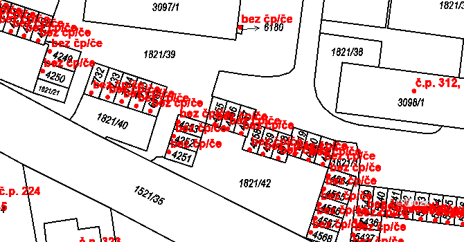 Třebíč 49999915 na parcele st. 4556 v KÚ Třebíč, Katastrální mapa