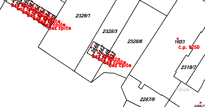 Česká Třebová 39381919 na parcele st. 3446 v KÚ Česká Třebová, Katastrální mapa