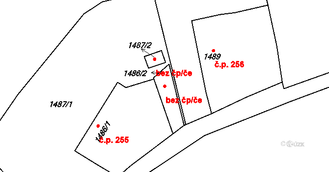 Kopřivnice 44819919 na parcele st. 1486/2 v KÚ Kopřivnice, Katastrální mapa