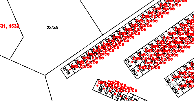 Dvůr Králové nad Labem 44920920 na parcele st. 2543 v KÚ Dvůr Králové nad Labem, Katastrální mapa