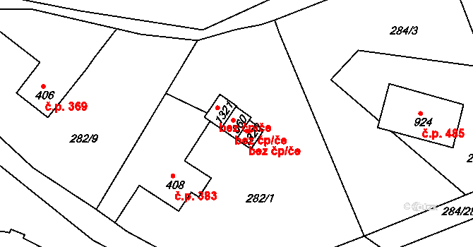 Nepomuk 43383921 na parcele st. 660 v KÚ Nepomuk, Katastrální mapa