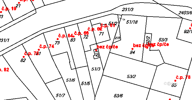 Hořice 49959921 na parcele st. 172 v KÚ Libonice, Katastrální mapa