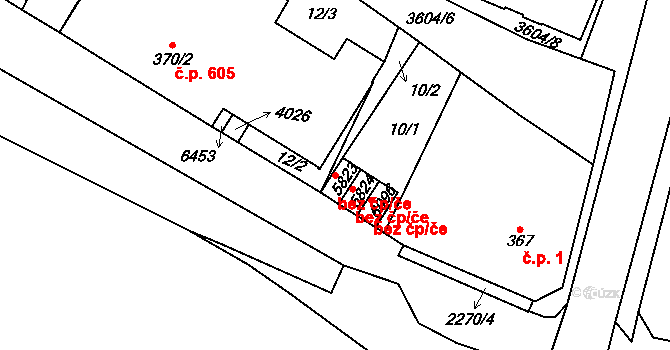 Havlíčkův Brod 38691922 na parcele st. 5823 v KÚ Havlíčkův Brod, Katastrální mapa