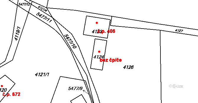 Zubří 45703922 na parcele st. 6708 v KÚ Zubří, Katastrální mapa