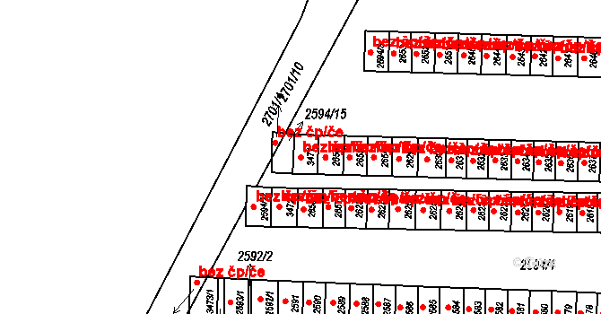Rýmařov 49325922 na parcele st. 3471 v KÚ Rýmařov, Katastrální mapa