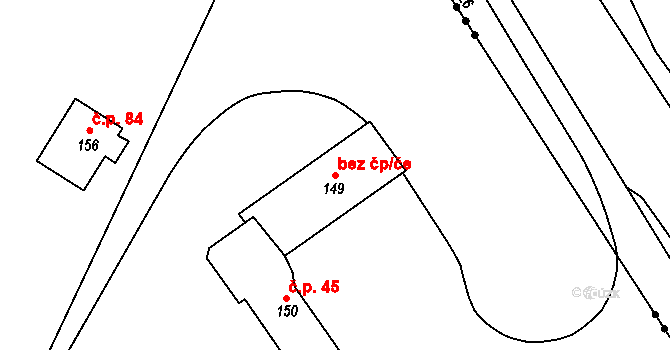 Kuks 50322923 na parcele st. 149 v KÚ Kuks, Katastrální mapa