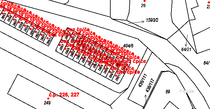 Opatovice nad Labem 42725925 na parcele st. 286/19 v KÚ Opatovice nad Labem, Katastrální mapa