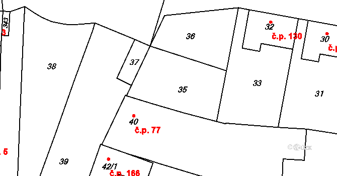 Dobré Pole 78, Katastrální mapa