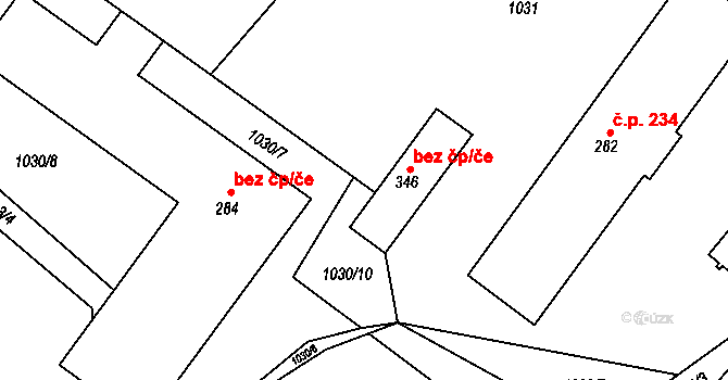 Stružinec 44724926 na parcele st. 346 v KÚ Stružinec u Lomnice nad Popelkou, Katastrální mapa