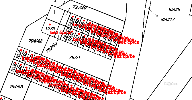 Lišov 46946926 na parcele st. 1066 v KÚ Lišov, Katastrální mapa